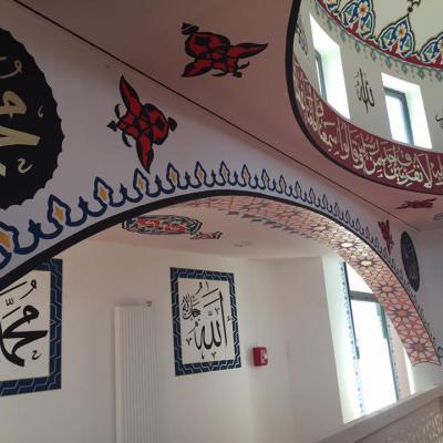 Calligraphie de la mosquee franco Turc de Blois